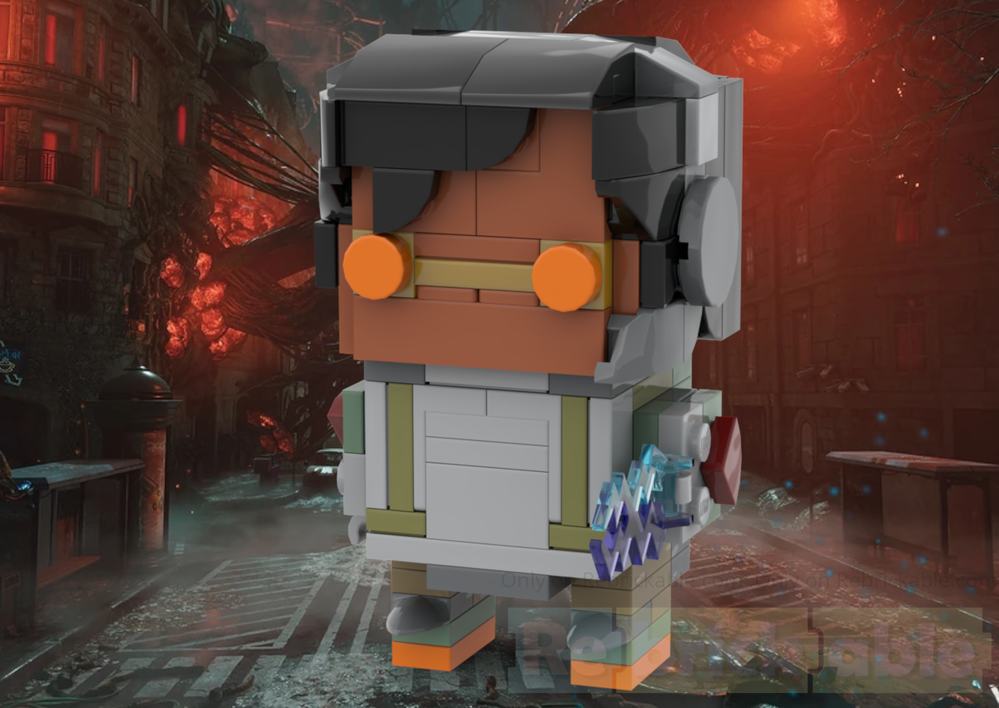 Lego Amir BrickHead - Warframe