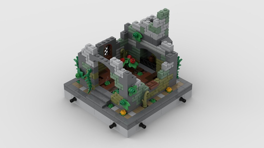 Lego Mini-Medieval-Modulars 47 - "Ruin"