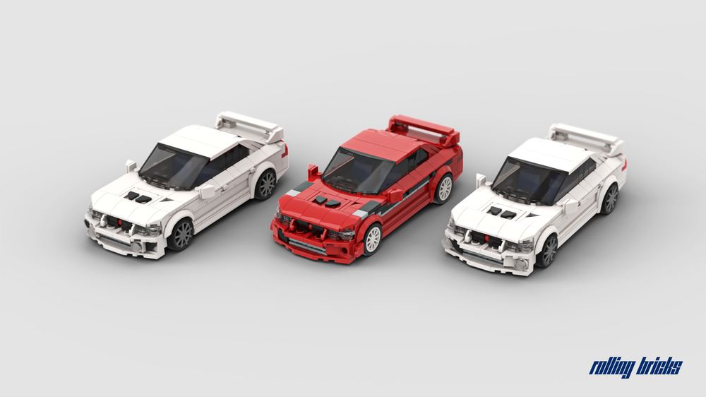 Lego Mitsubishi Lancer EVO V, VI, Tommi Makinen Edition