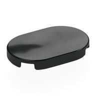 Lego Tile Round 2 x 3 / Black
