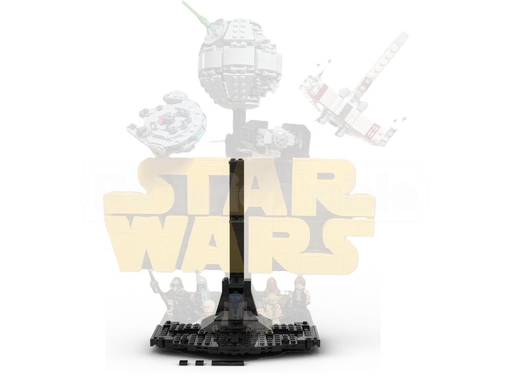 Lego Display Stand for 75407 - Brick-Built Logo