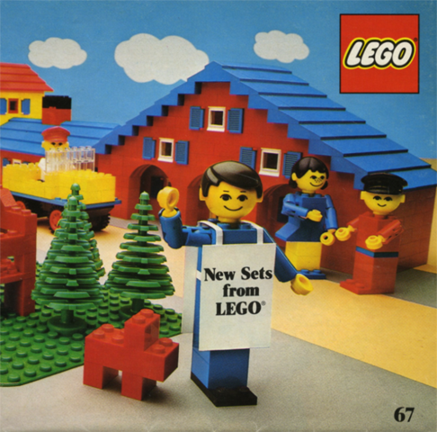 Lego 1977 Medium UK Foldout 67 (98762-UK)