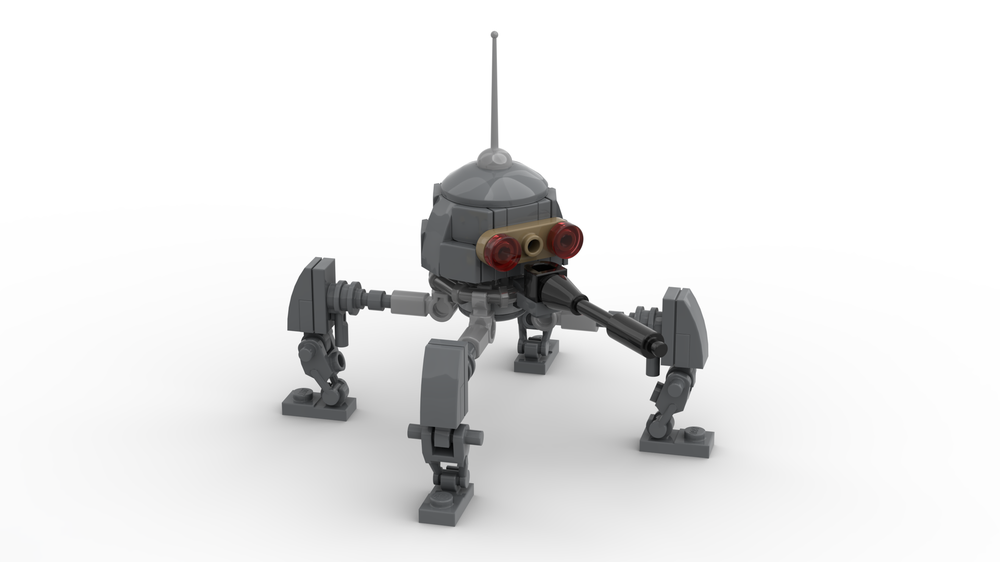 Lego Dwarf Spider Droid - Short Antenna