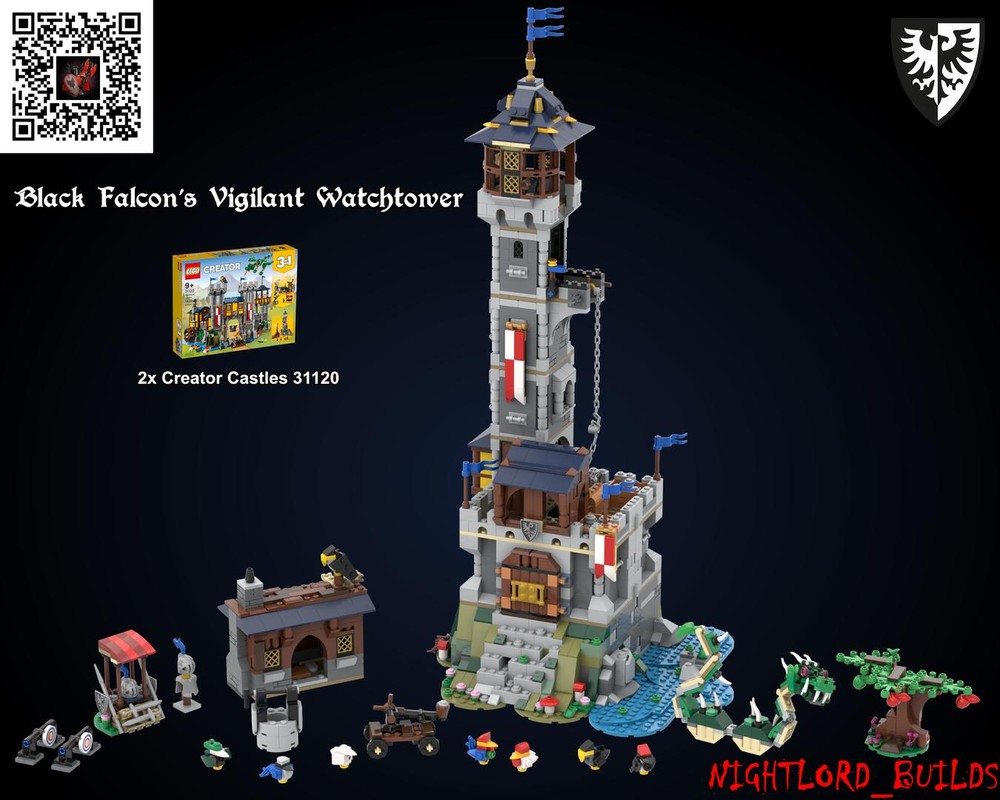 Lego Black Falcon's Vigilant Watchtower