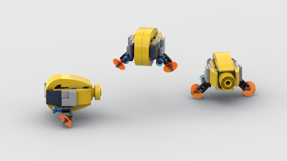 Lego Alien surveillance drone