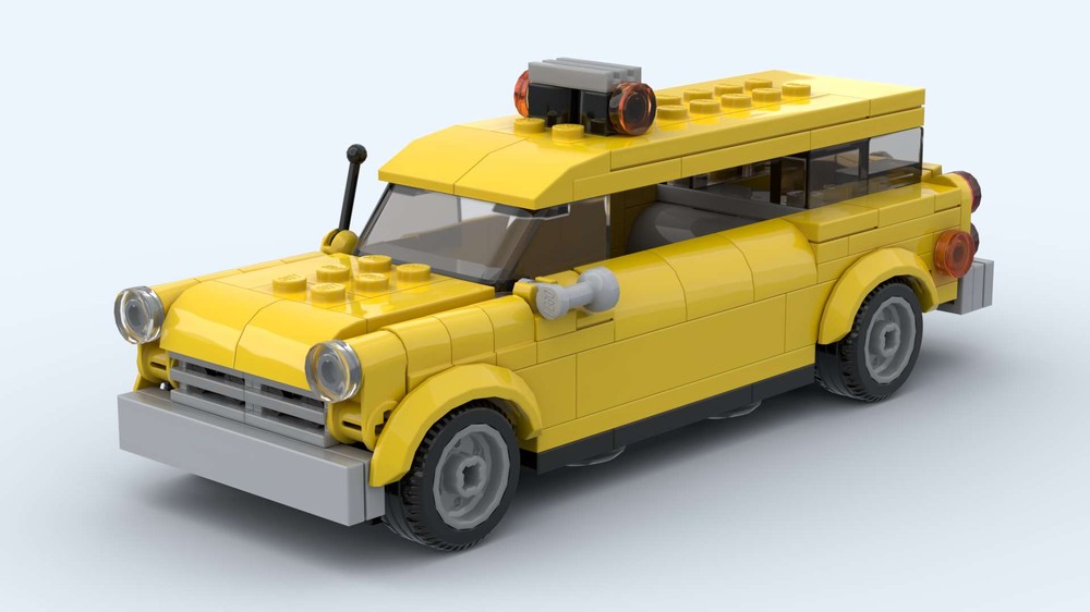 Lego 60s Checker Cab Station Wagon Aerobus