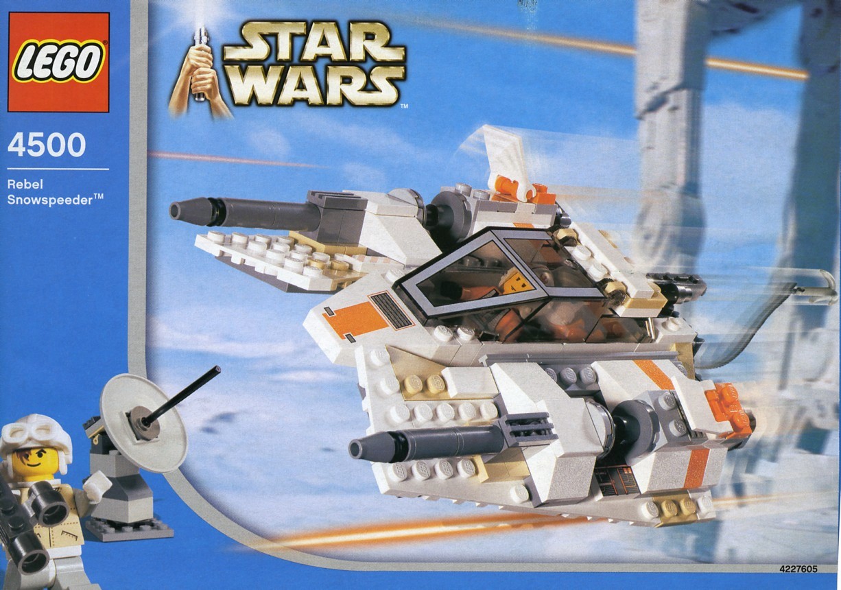 Lego Rebel Snowspeeder [Redesign] - Blue box
