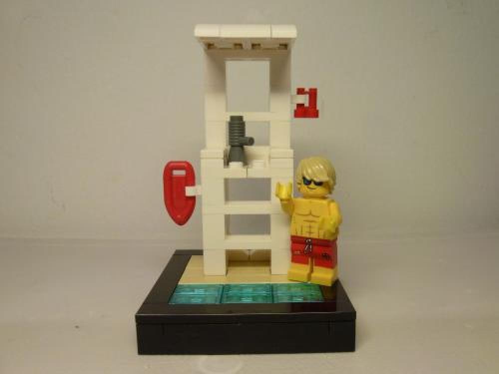 Lego Lifeguard with Tower