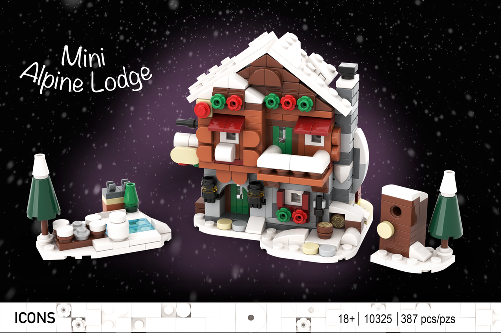 Lego Mini 10325 Alpine Lodge
