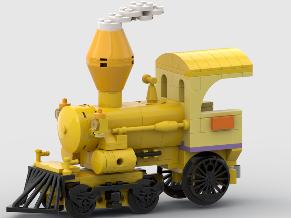 Lego Easter Bunny That came to town Train Engine Spring Train