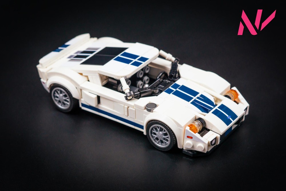 Lego Ford GT 2005 (white)