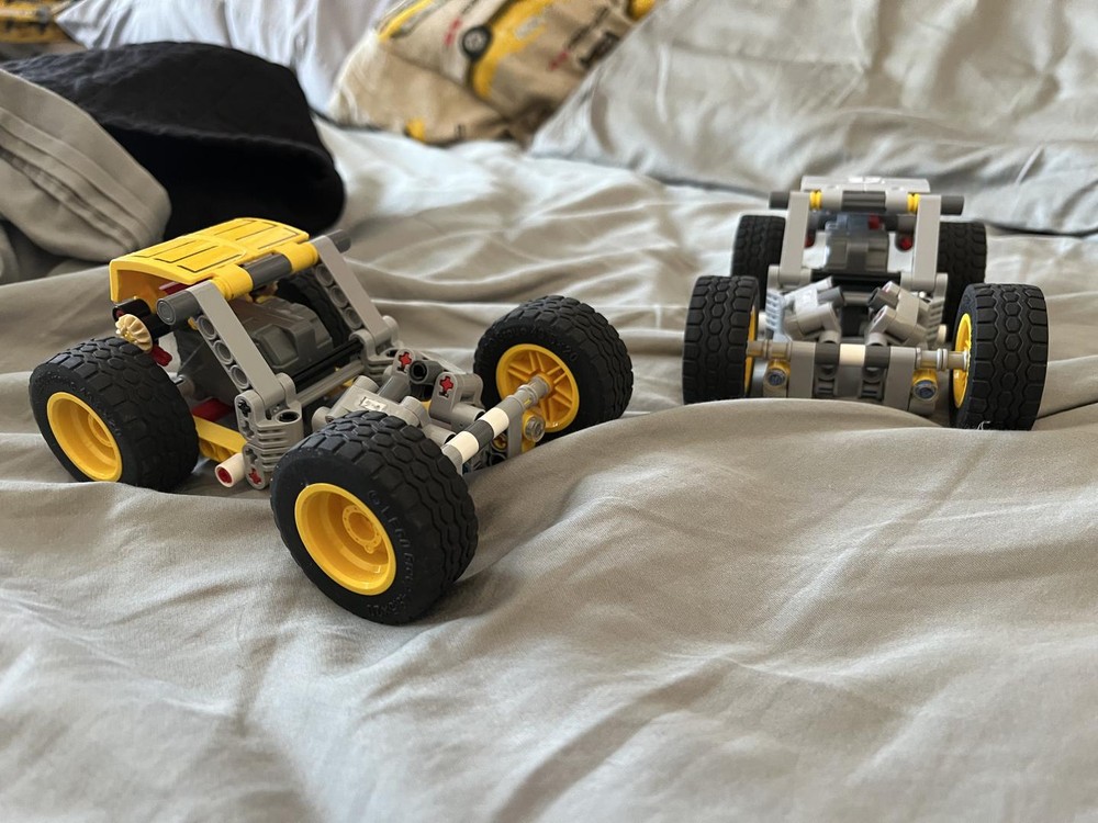 Lego Pull-back Hot Rods