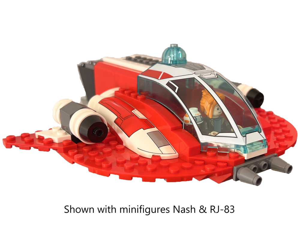 Lego The Crimson Firehawk set 75384 MOD