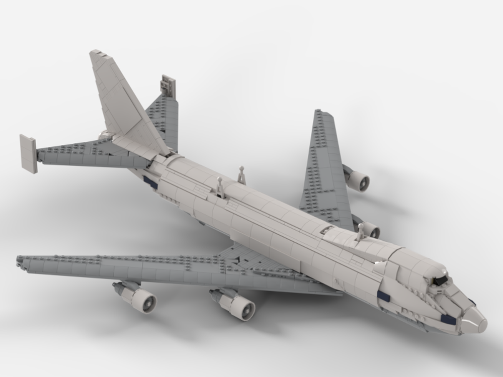 Lego 10360 Boeing 747 SCA horizontal stabiliser mod