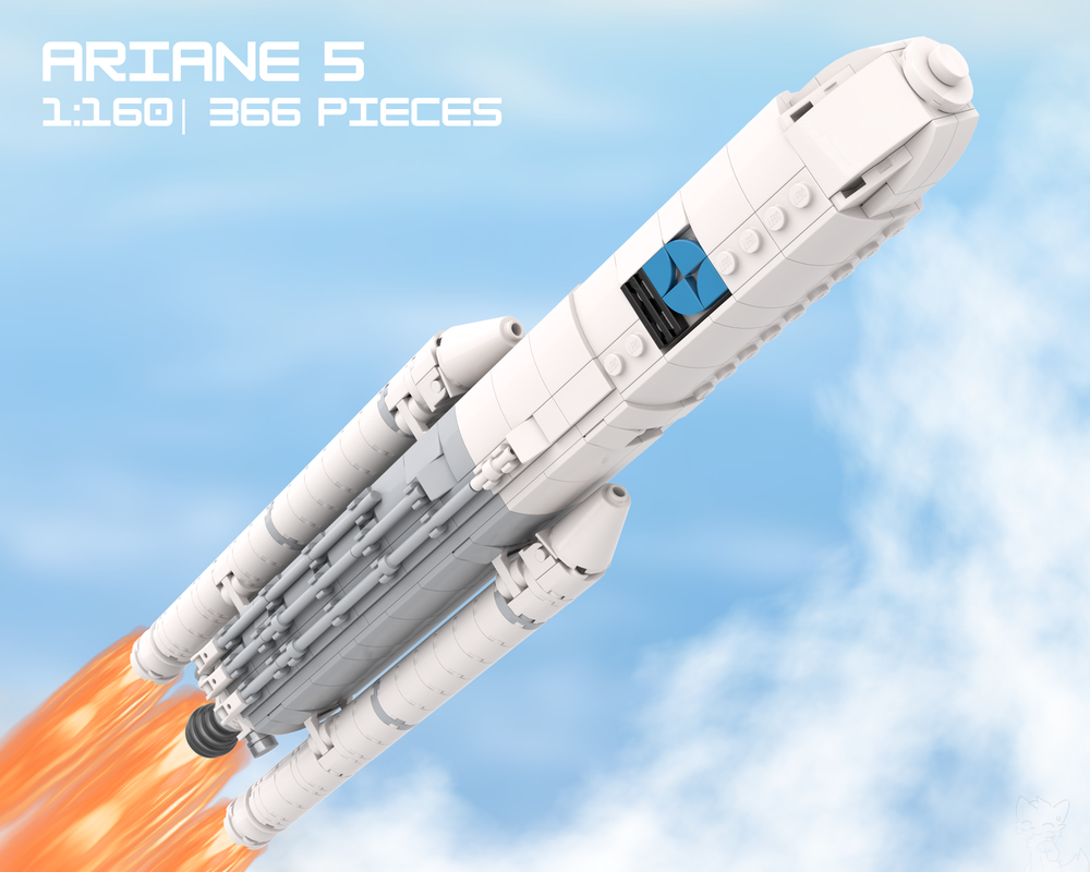 Lego Ariane 5 | 1:160