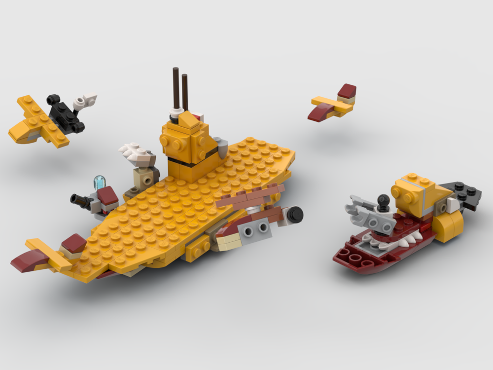 Lego 31112 - Carrier Fleet