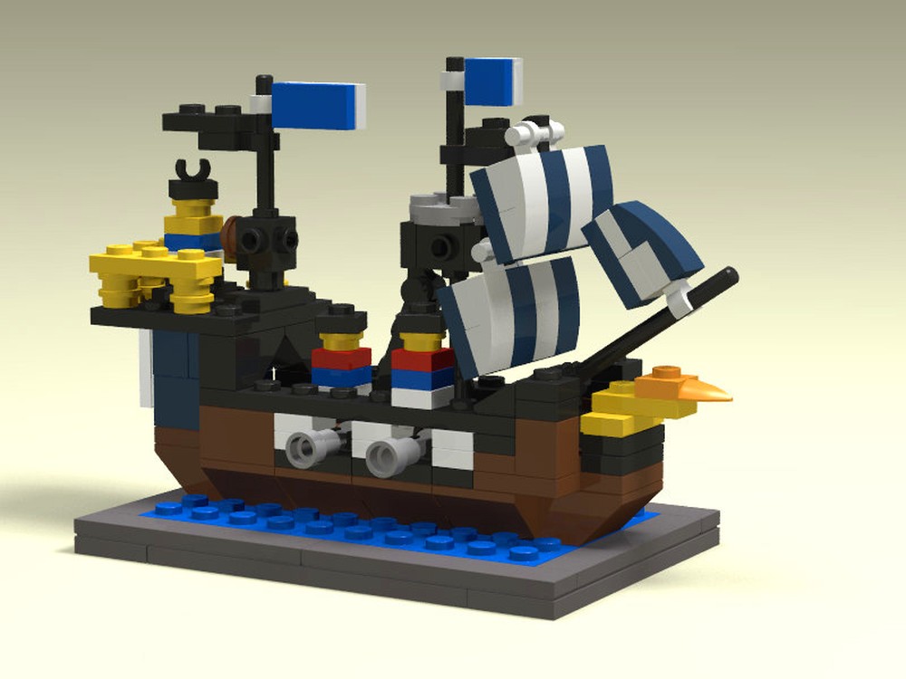 Lego Mini Caribbean Clipper v2