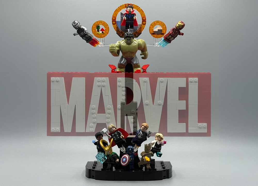 Lego Set 76313 Minifigure Display Stand/Upgrade