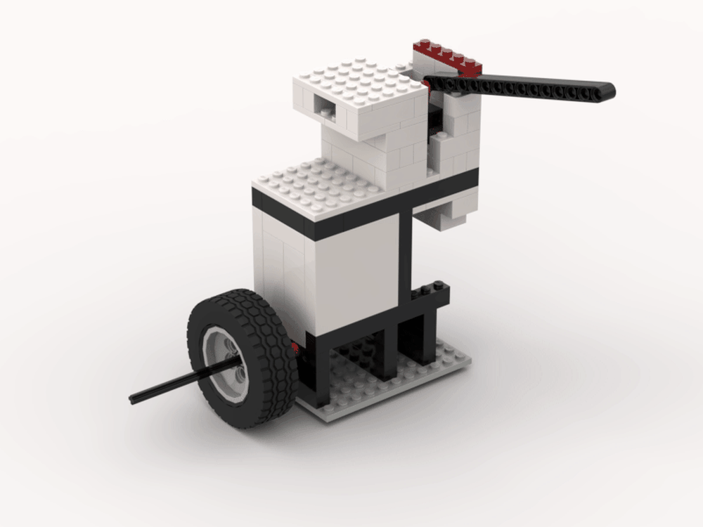 Lego high performance 1 cylinder vacuum engine