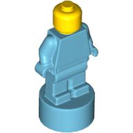 Lego Minifig Trophy Statuette with Yellow Head pattern