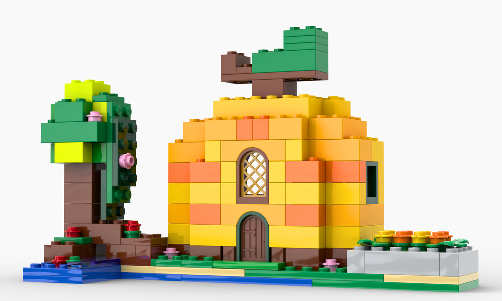 Lego 11016 Minecraft pumpkin farm