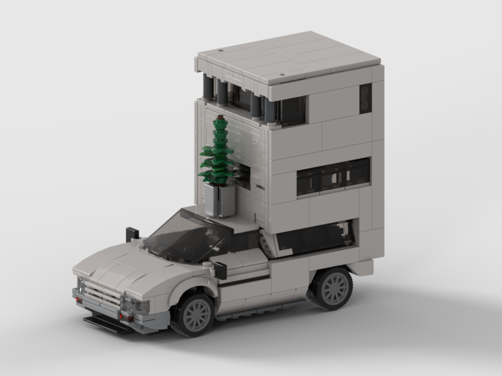 Lego TOP GEAR motorhome challenge car