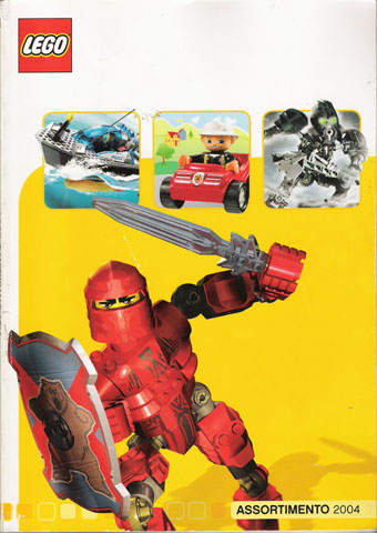 Lego 2004 Dealer Italian 424.0910-IT