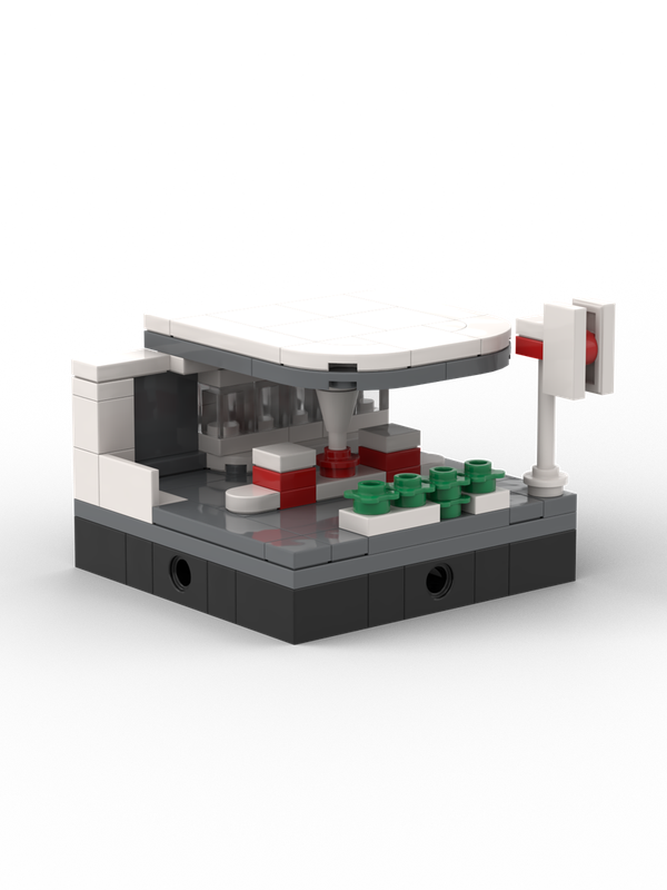 Lego Gas station - mini modular