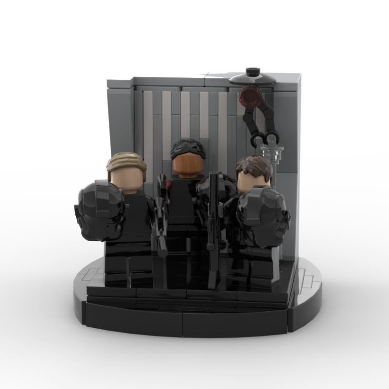 Lego Inferno Squad Diorama