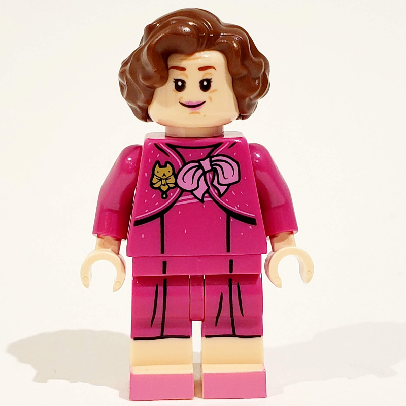 Lego Professor Dolores Umbridge, Magenta Dress