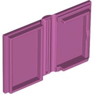 Lego Book 2 x 3 [Plain] / Medium Dark Pink