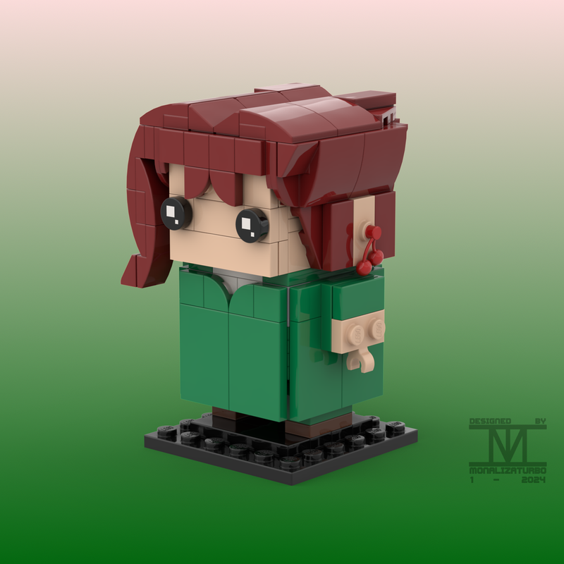 Lego Kakyoin Noriaki from JoJo's Bizarre Adventure - Brickheadz