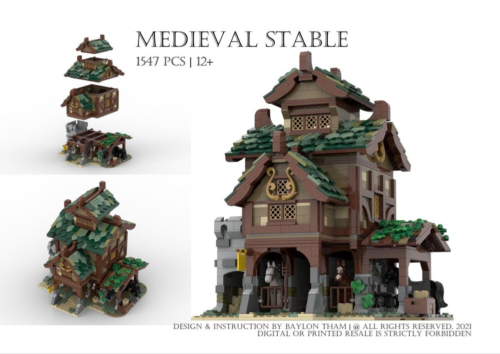 Lego MEDIEVAL STABLE