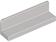 Lego Panel 1 x 4 x 1 / Light Gray