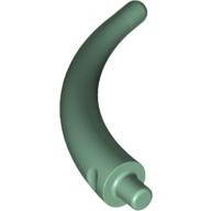 Lego Animal Body Part / Plant, Tail / Claw / Horn / Branch / Tentacle, End Section / Sand Green