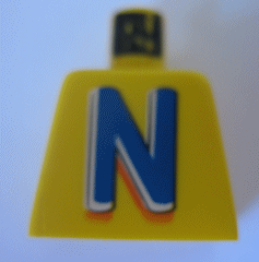 Lego Torso Nesquik Bunny Large 'N' Print