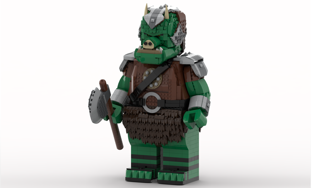 Lego Gamorrean Guard Mega Figure