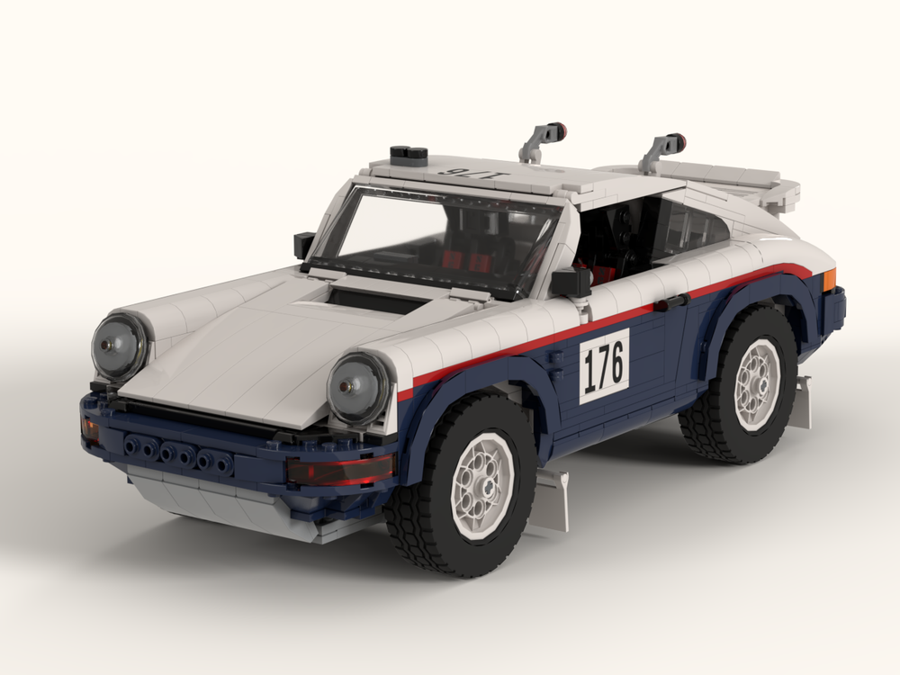 Lego Porsche 953 - Iconic 911 rally edition