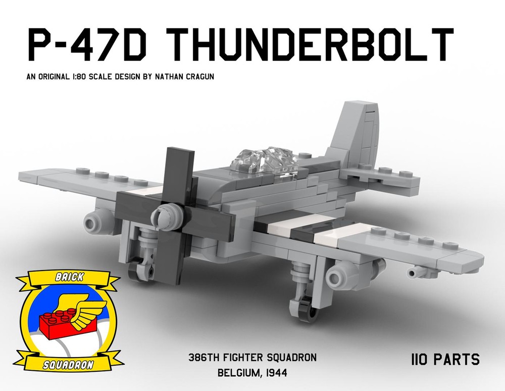 Lego P-47 Thunderbolt