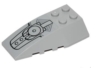 Lego Wedge 6 x 4 Triple Curved with SW AT-ST Panels Pattern (Sticker) - Sets 75153 / 75201