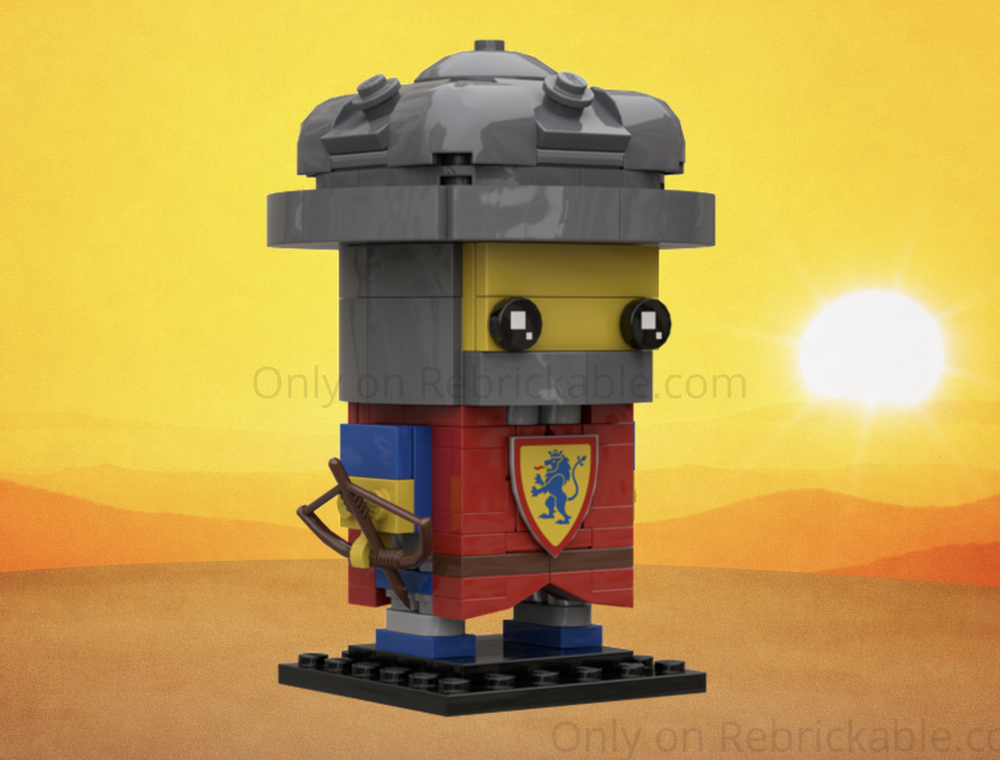 Lego Lion knights archer Brickheadz