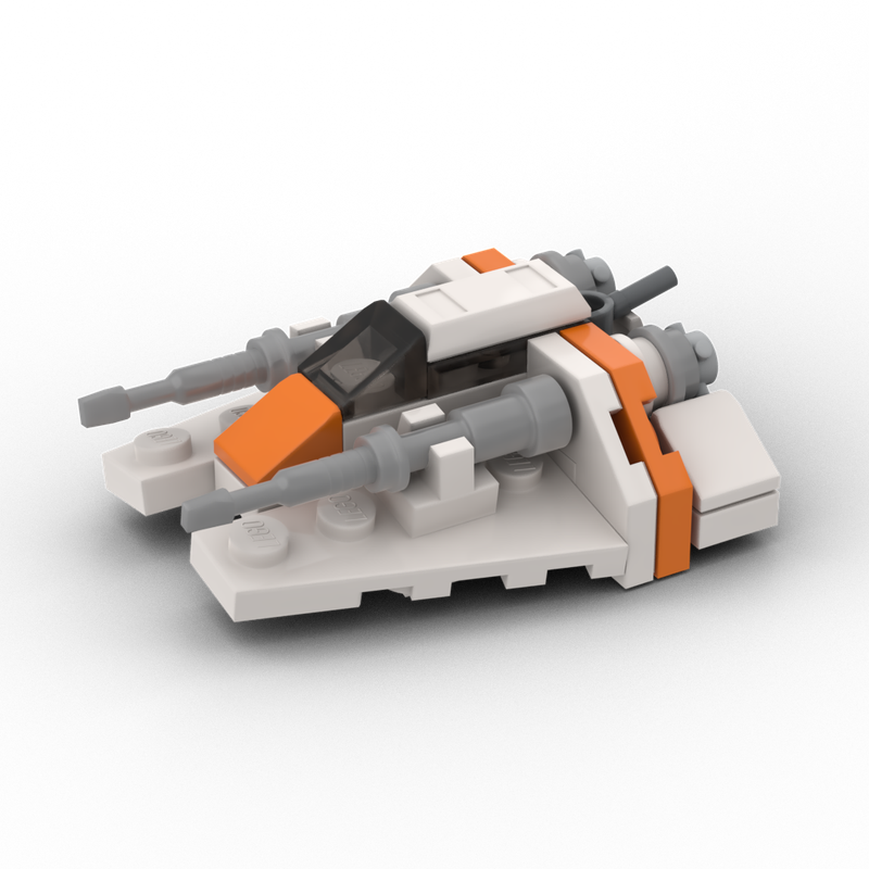 Lego T-47 Snowspeeder [micro scale]
