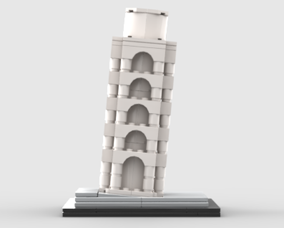 Lego The Leaning Tower of Pisa