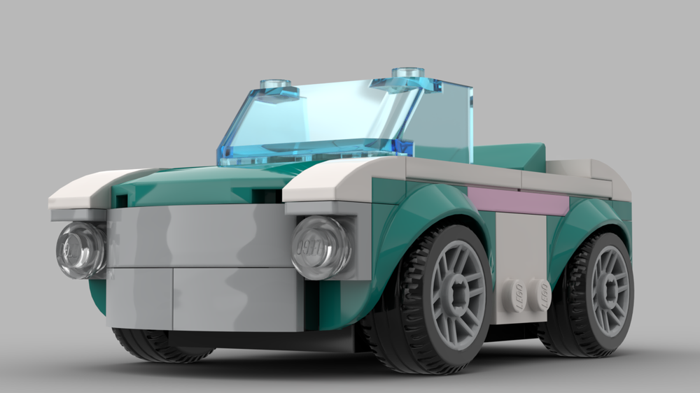 Lego Cabrio - Lego 40448 alternate build 5