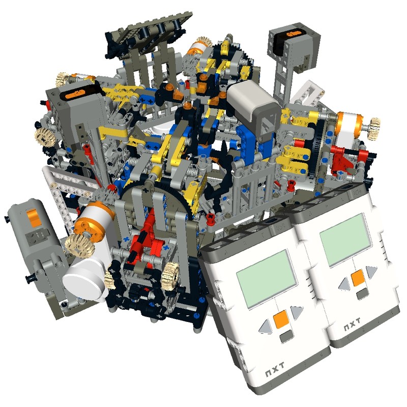 Lego NXT Cube Machine - Cube Solver
