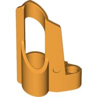 Lego Technic Panel Fairing # 5 Small Short, Large Hole, Side A / Medium Orange