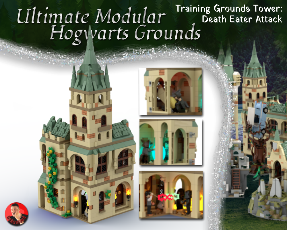 Lego HP Modular - Training Grounds Tower: Death Eater Attack