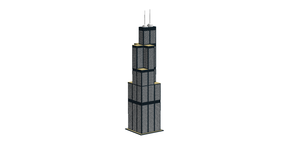 Lego Customized_Willis-Tower