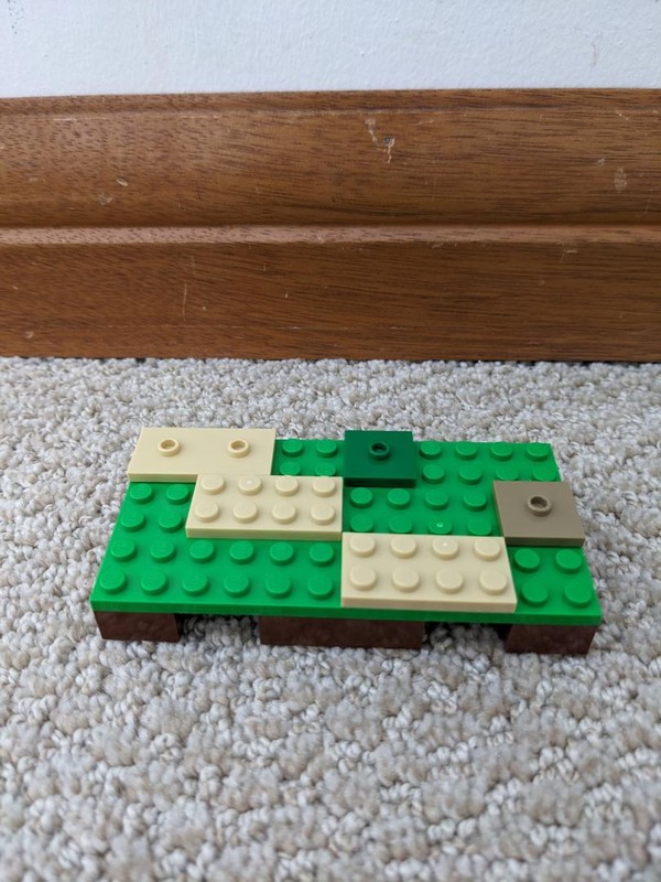 Lego Extremely simple path template--Modular Village Part 6