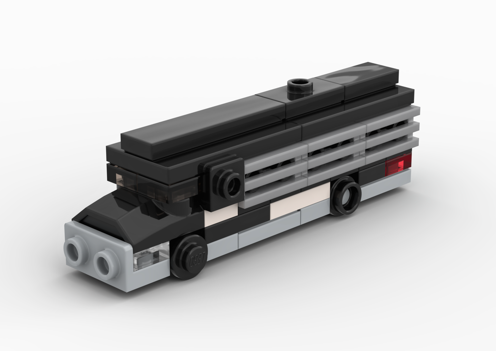Lego Micro Prison Bus